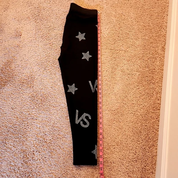 Victoria Secret Sport Black Leggings Size Medium - Picture 7 of 8